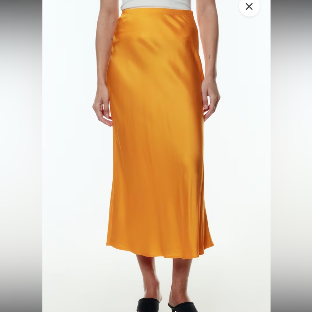 Silky Midi Skirt 4
